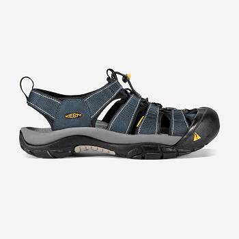 KEEN Newport H2 - Tmavomodre Casual Obuv Panske, KEEN089